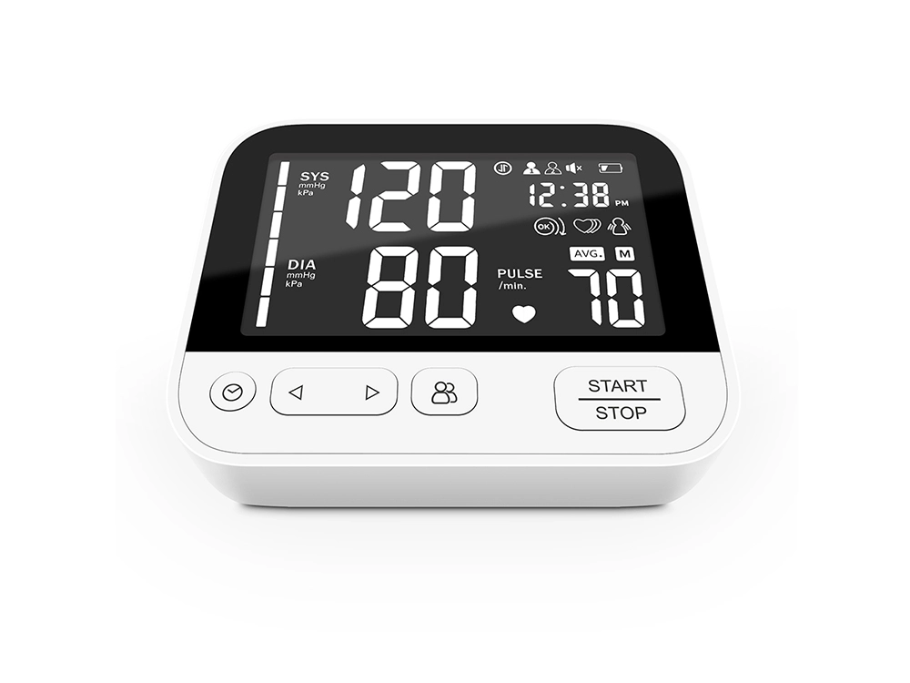 arm cuff blood pressure monitor