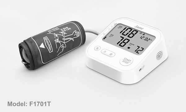 Jamr F1701T Blood Pressure Monitor has Passed Clinical Validation