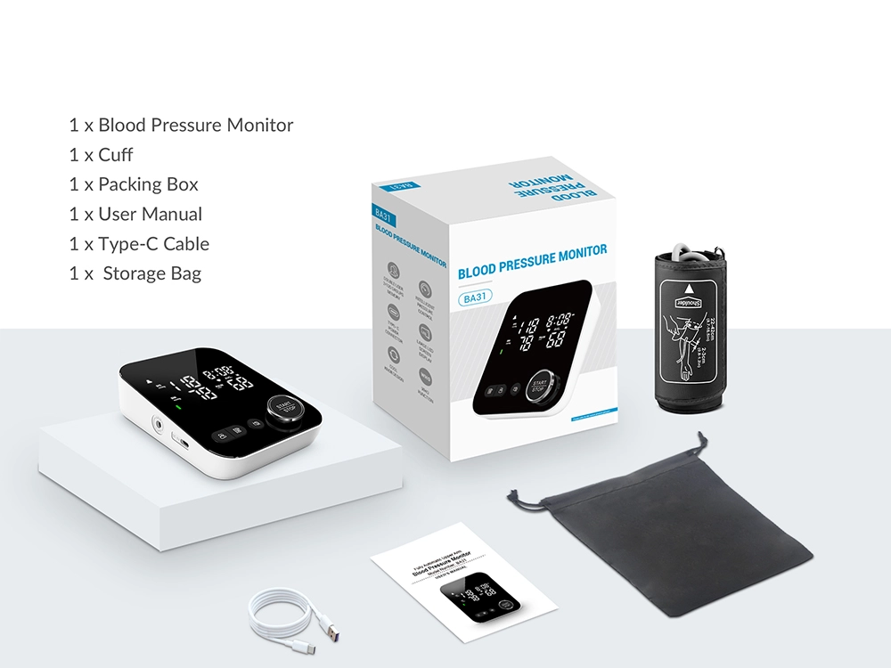ba31 upper arm blood pressure monitor