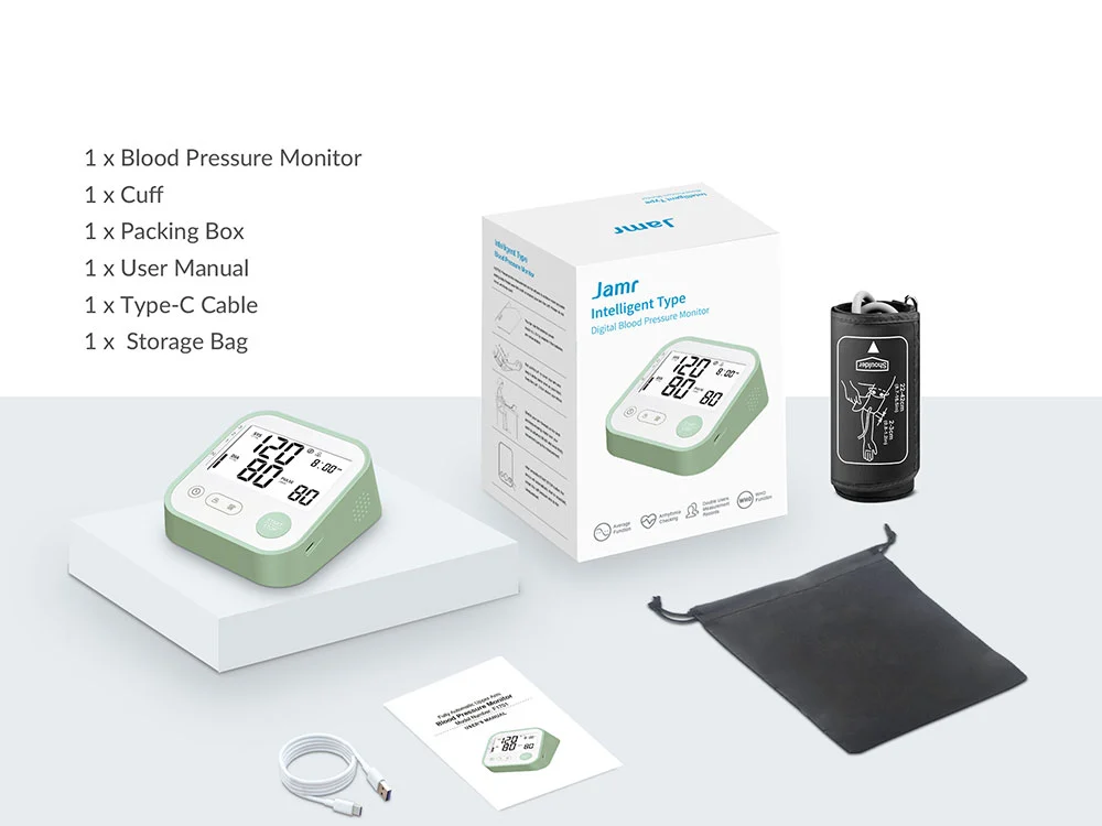 f1701t upper arm blood pressure monitor
