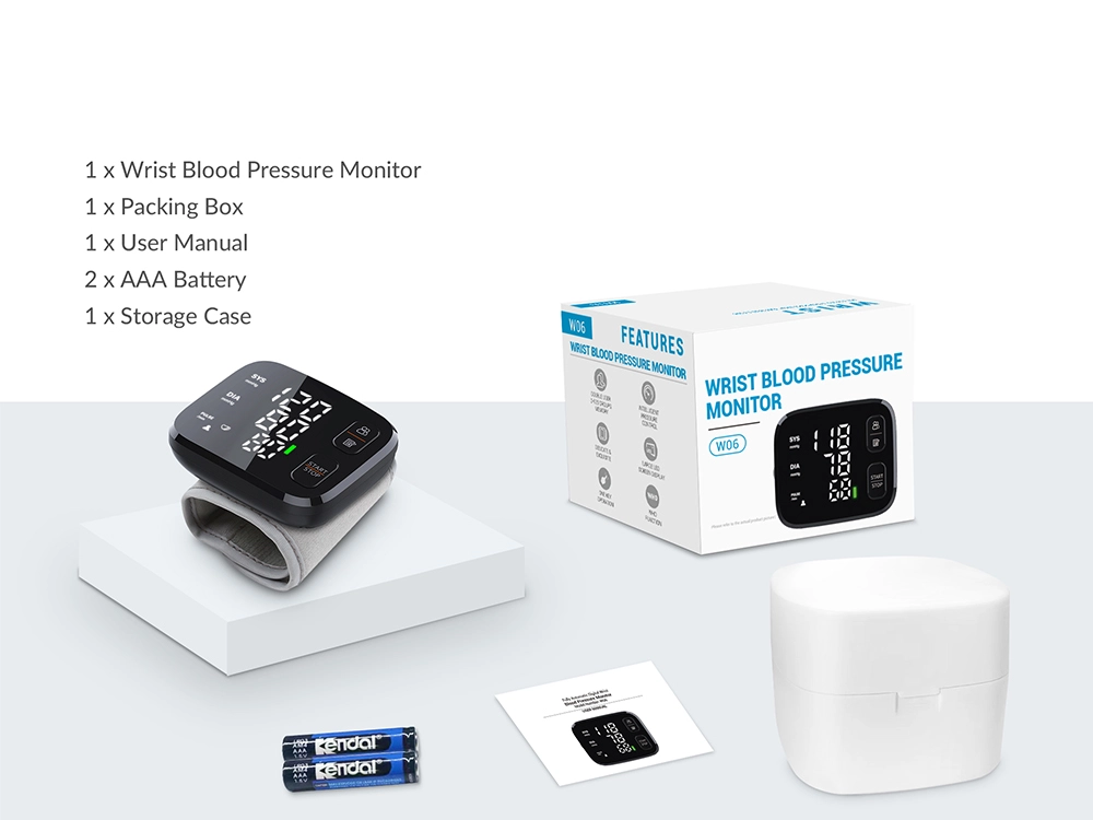 w06 wrist blood pressure monitor