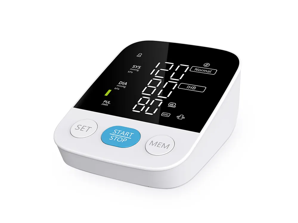 upper arm style blood pressure monitor