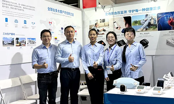 Jamr Showcased Smart Blood Pressure Monitors at the 92nd CMEF